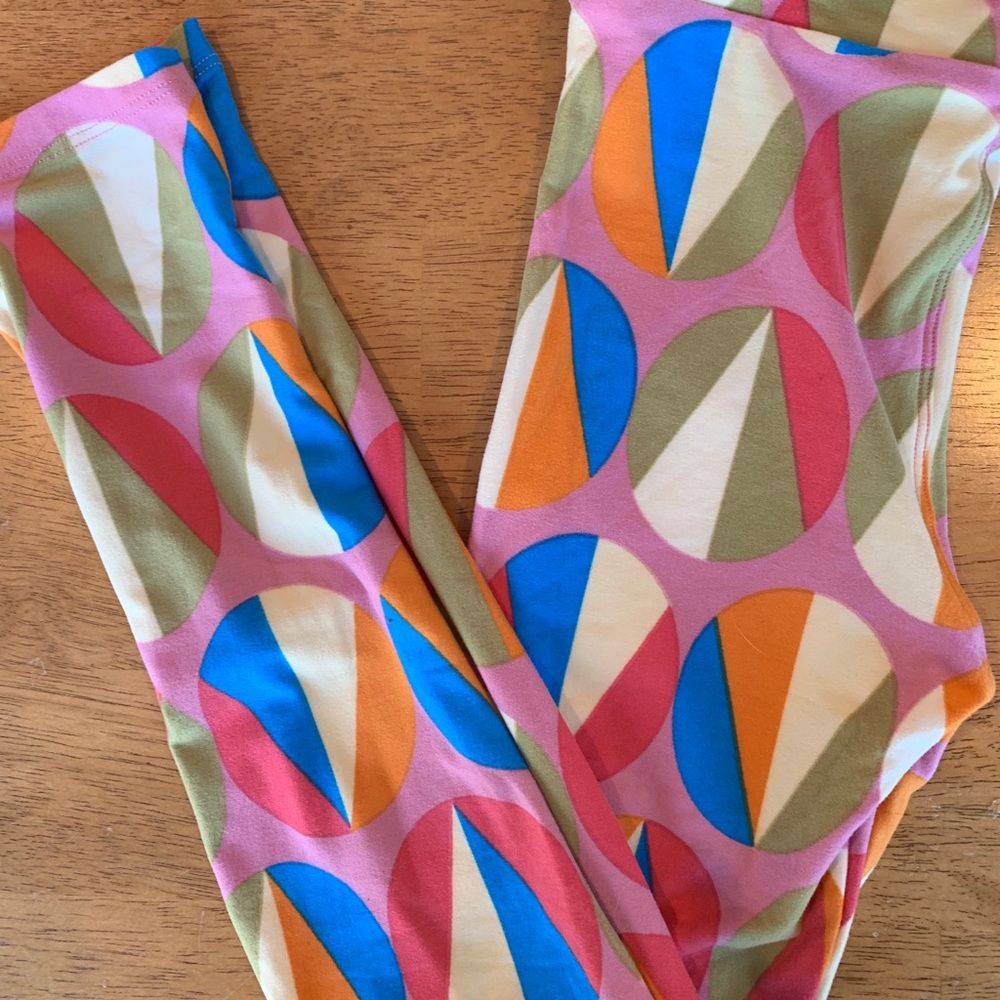 LuLaRoe kids leggings l/xl